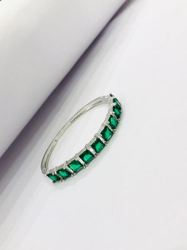 Green Square Bracelet